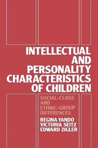 Intellectual and Personality Characteristics of Children cover