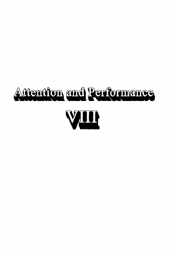 Attention and Performance Viii cover