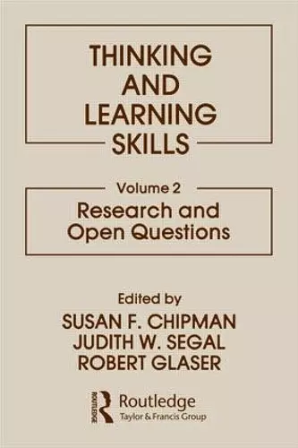 Thinking and Learning Skills cover