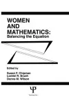 Women and Mathematics cover