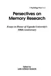 Perspectives on Memory Research cover