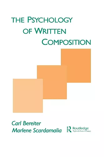 The Psychology of Written Composition cover