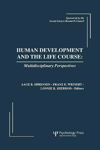 Human Development and the Life Course cover