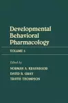Advances in Behavioral Pharmacology cover