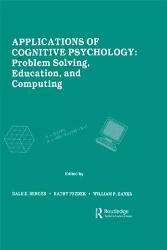 Applications of Cognitive Psychology cover