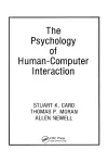 The Psychology of Human-Computer Interaction cover