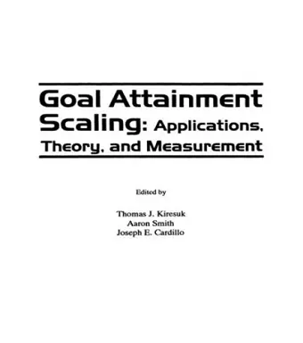 Goal Attainment Scaling cover