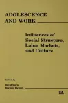 Adolescence and Work cover