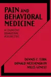 Pain and Behavioral Medicine cover