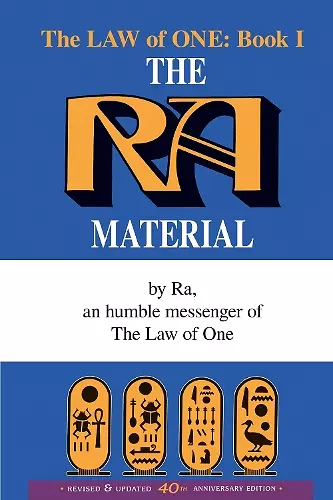 The Ra Material BOOK ONE cover