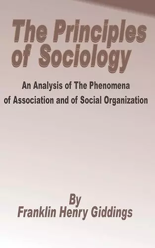 Principles of Sociology cover