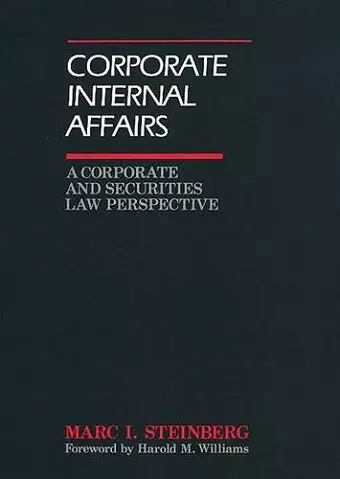 Corporate Internal Affairs cover