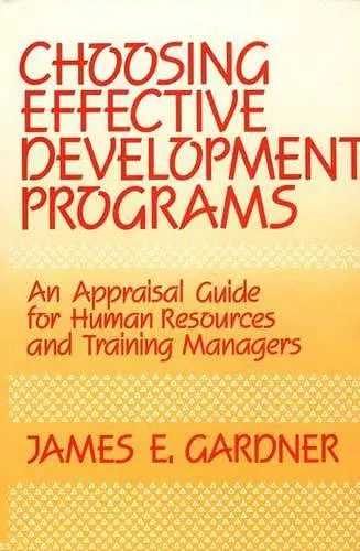 Choosing Effective Development Programs cover