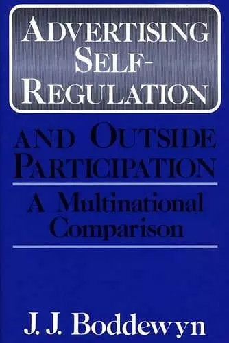 Advertising Self-Regulation and Outside Participation cover