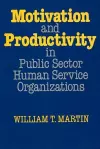 Motivation and Productivity in Public Sector Human Service Organizations cover