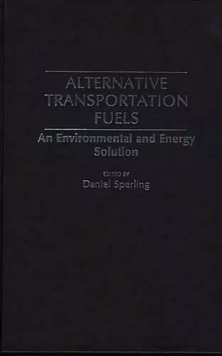 Alternative Transportation Fuels cover