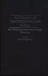 Alternative Transportation Fuels cover
