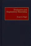 Evaluative and Explanatory Reasoning cover