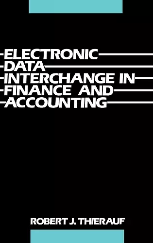 Electronic Data Interchange in Finance and Accounting cover