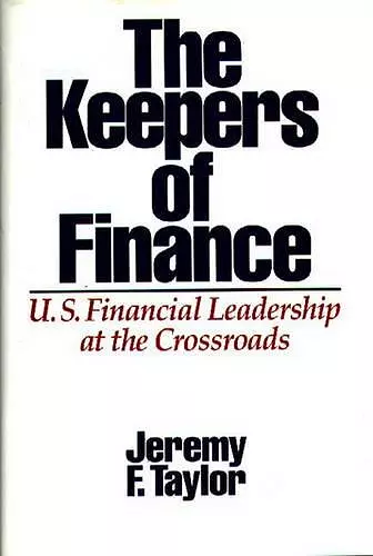 The Keepers of Finance cover