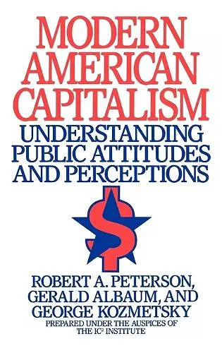 Modern American Capitalism cover