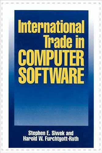 International Trade in Computer Software cover