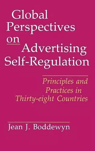 Global Perspectives on Advertising Self-Regulation cover