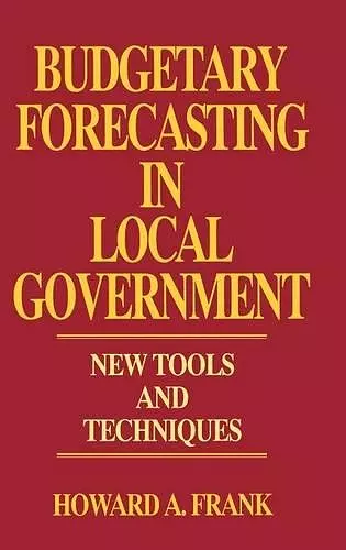 Budgetary Forecasting in Local Government cover