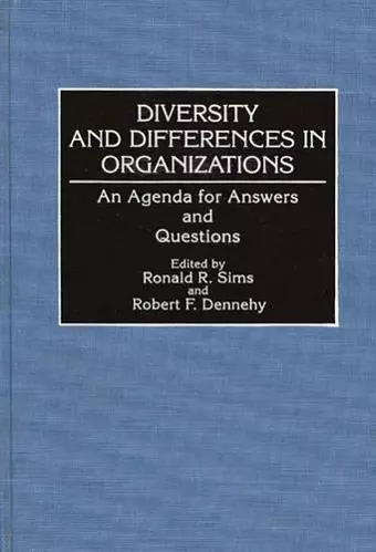 Diversity and Differences in Organizations cover