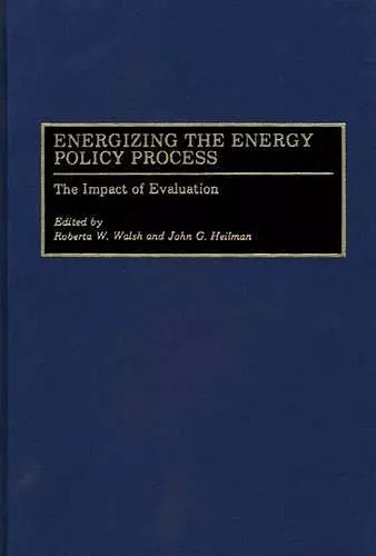 Energizing the Energy Policy Process cover