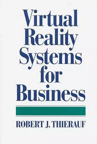 Virtual Reality Systems for Business cover