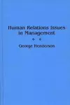 Human Relations Issues in Management cover