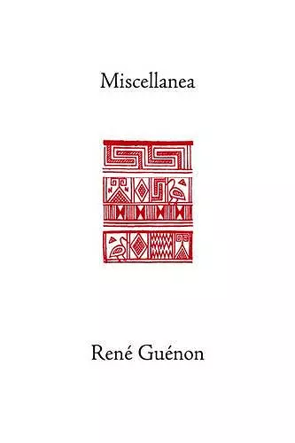 Miscellanea cover