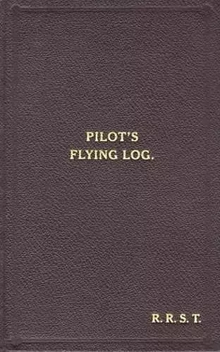 Wing Commander Robert Stanford Tuck Flying Log Book cover