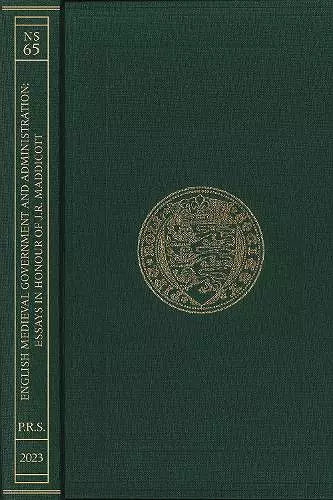 English Medieval Government and Administration cover