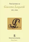 The Letters of Giacomo Leopardi 1817-1837 cover