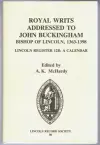 Royal Writs addressed to John Buckingham, Bishop of Lincoln, 1363-1398 cover