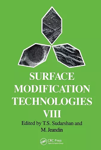 Surface Modification Technologies VIII cover