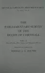 The Parliamentary Survey of the Duchy of Cornwall, Part II cover