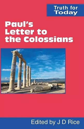 Paul's Letter to the Colossians cover