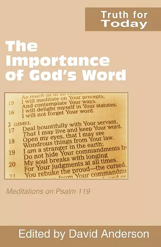 The Importance of God’s Word cover