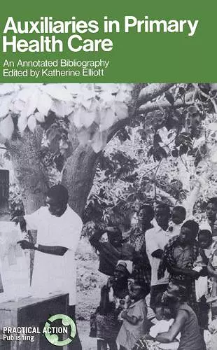 Auxiliaries in Primary Health Care cover