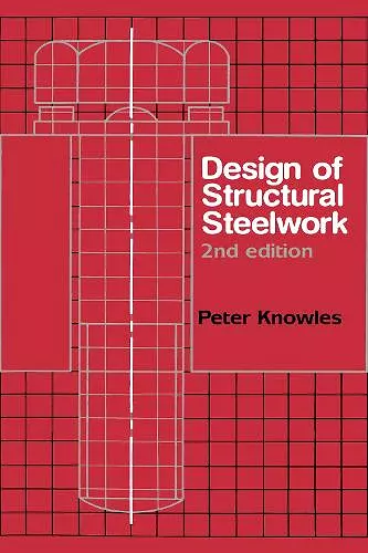 Design of Structural Steelwork cover