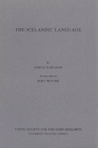 Icelandic Language cover