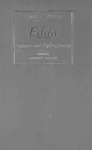 Edda Prologue & Gylfaginni cover