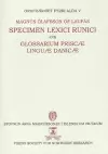 Specimen Lexici Runici cover