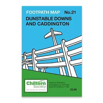 Chiltern Society Footpath Map No. 21 cover