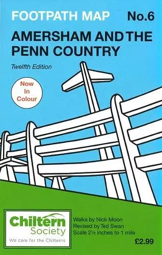 Chiltern Society Footpath Map No. 6 - Amersham and the Penn Country cover