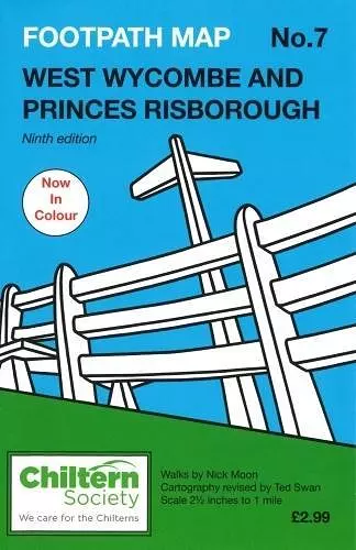 Footpath Map No. 7 West Wycombe and Princes Risborough cover