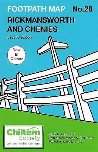 Footpath Map No. 28 Rickmansworth and Chenies cover